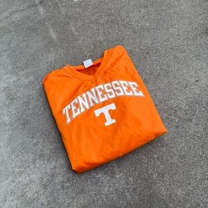 Vintage Y2K Red Oak Tennessee Vols Pullover Windbreaker